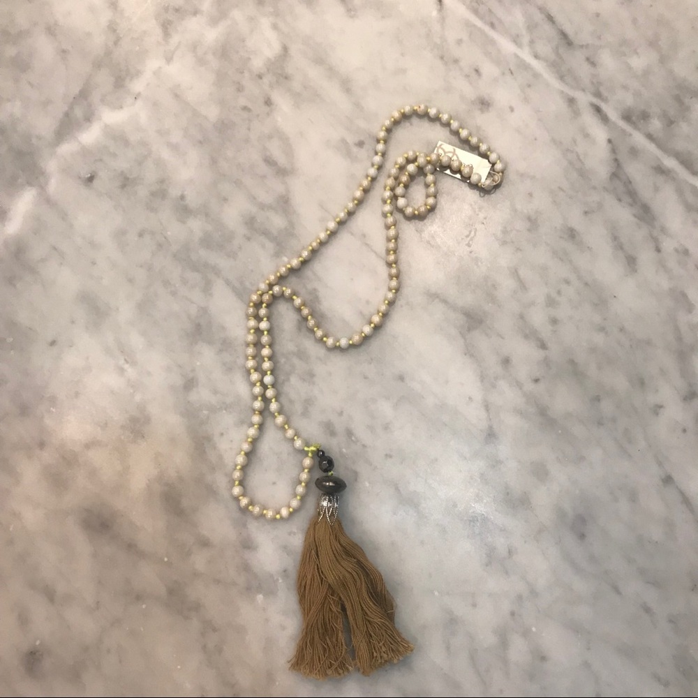 Evereve Tassel Necklace NWT